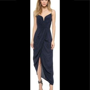Zimmermann Silk Draped Dress- long